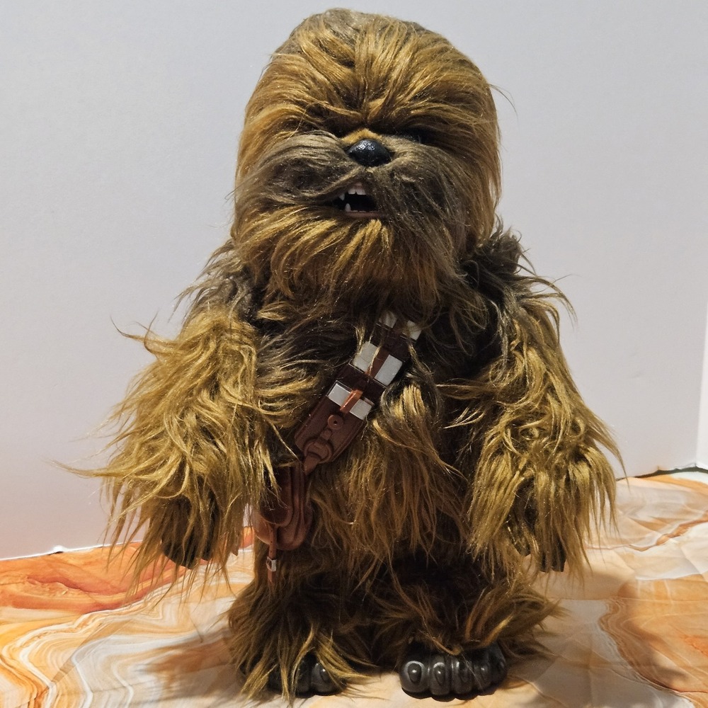 FurReal Star Wars Chewie Chewbacca Interactive Electronic Plush Tested Works